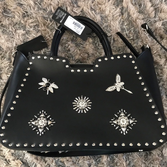 Cromia Leather Bag with adorable embellishment - Picture 8 of 8